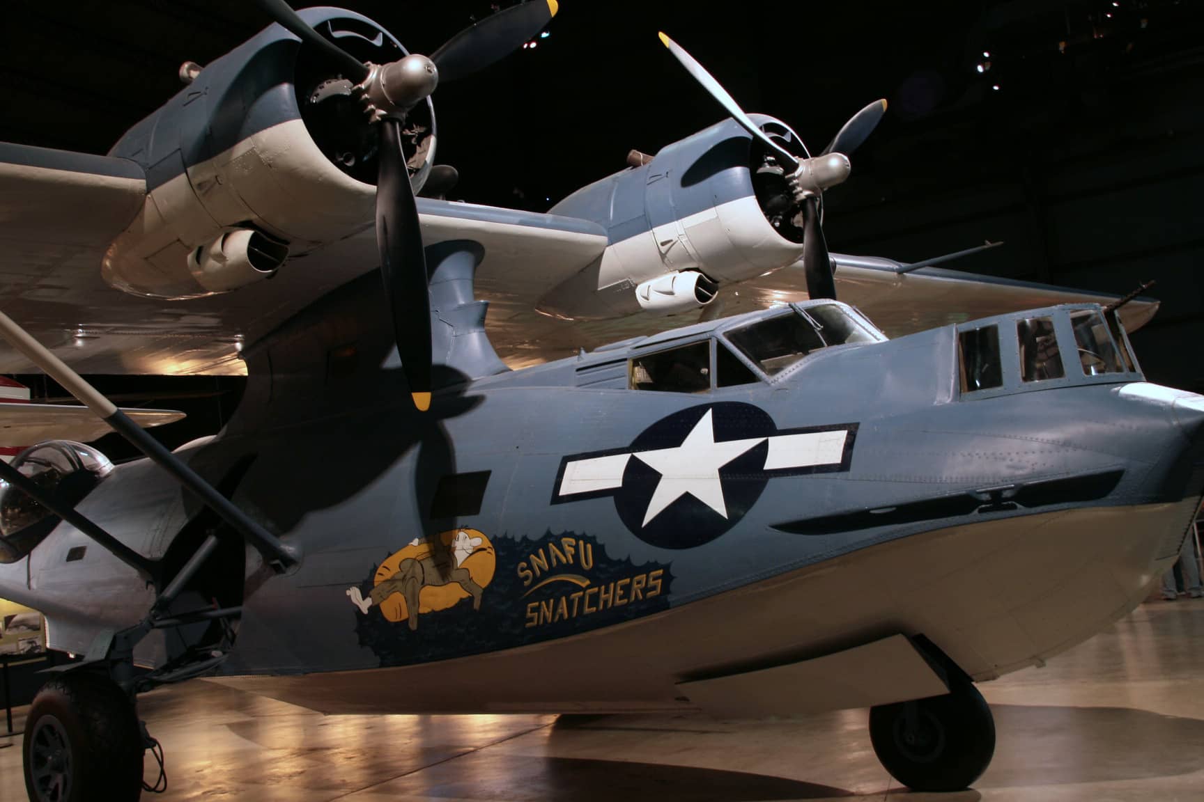 在俄亥俄州代顿美国空军博物馆（USAF Museum）展出的PBY-5（OA-10）「卡特琳娜」水上飞机。