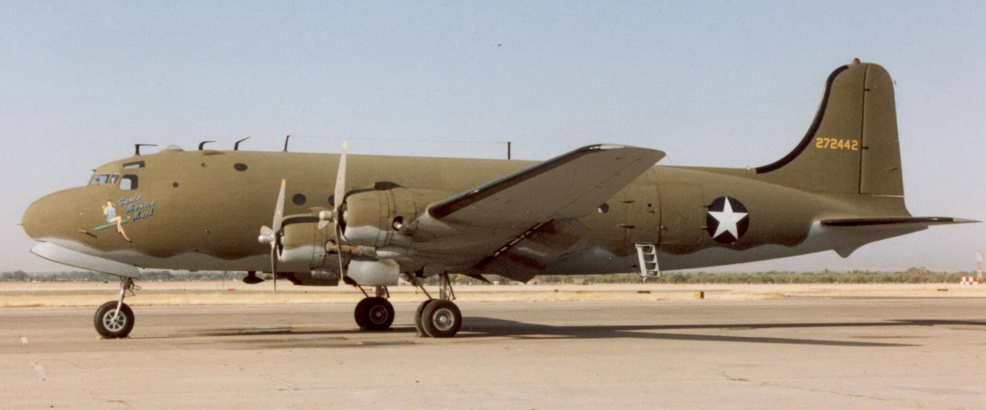 道格拉斯 C-54D「空中霸王」主力量产型运输机