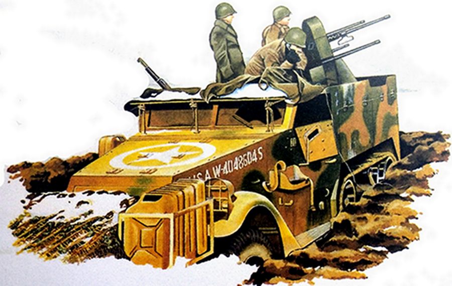 M15/M16半履带装甲车