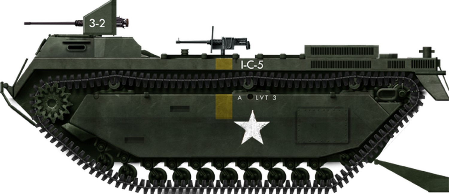 LVT3两栖装甲车