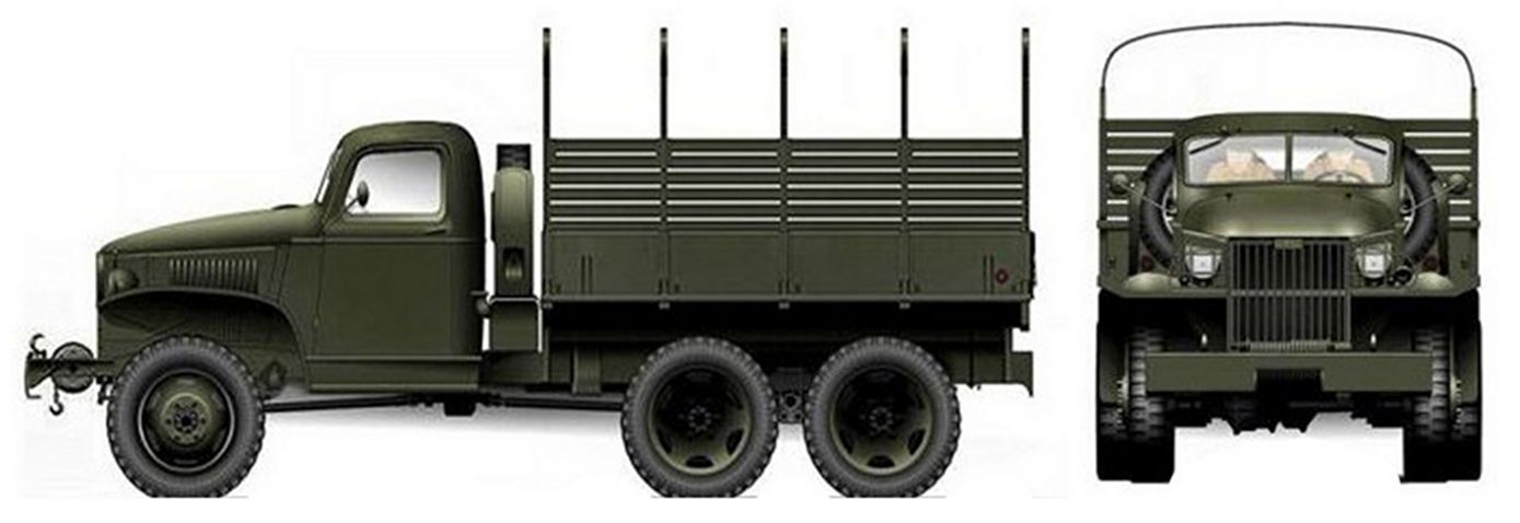 通用GMC CCKW 352型军用卡车