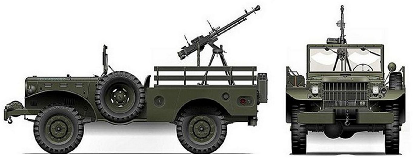 道奇 WC52中型吉普车