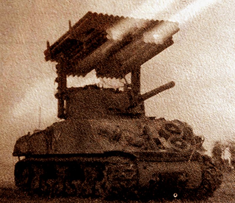 T34「希神」自行火箭炮车