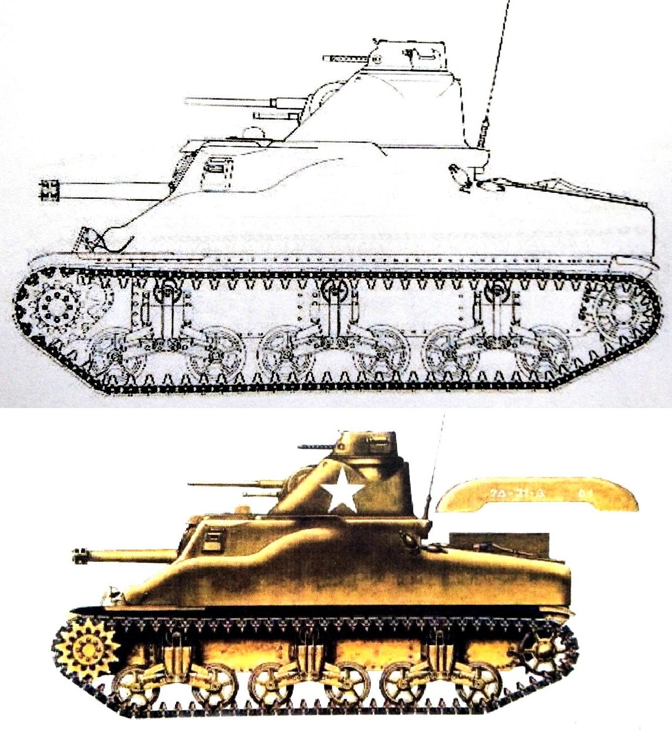M3A1「格兰特/李」中型坦克
