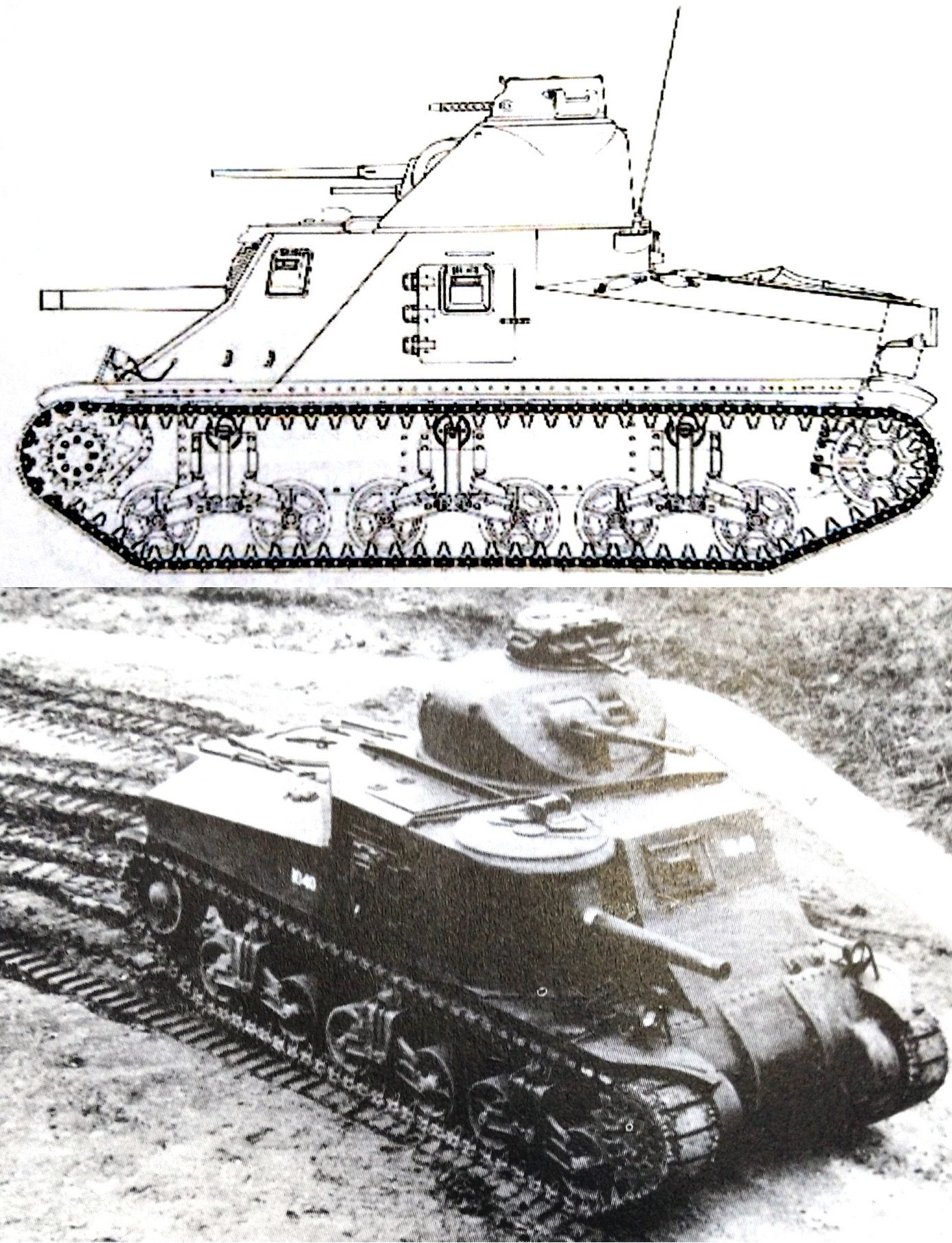 M3A2「格兰特/李」中型坦克