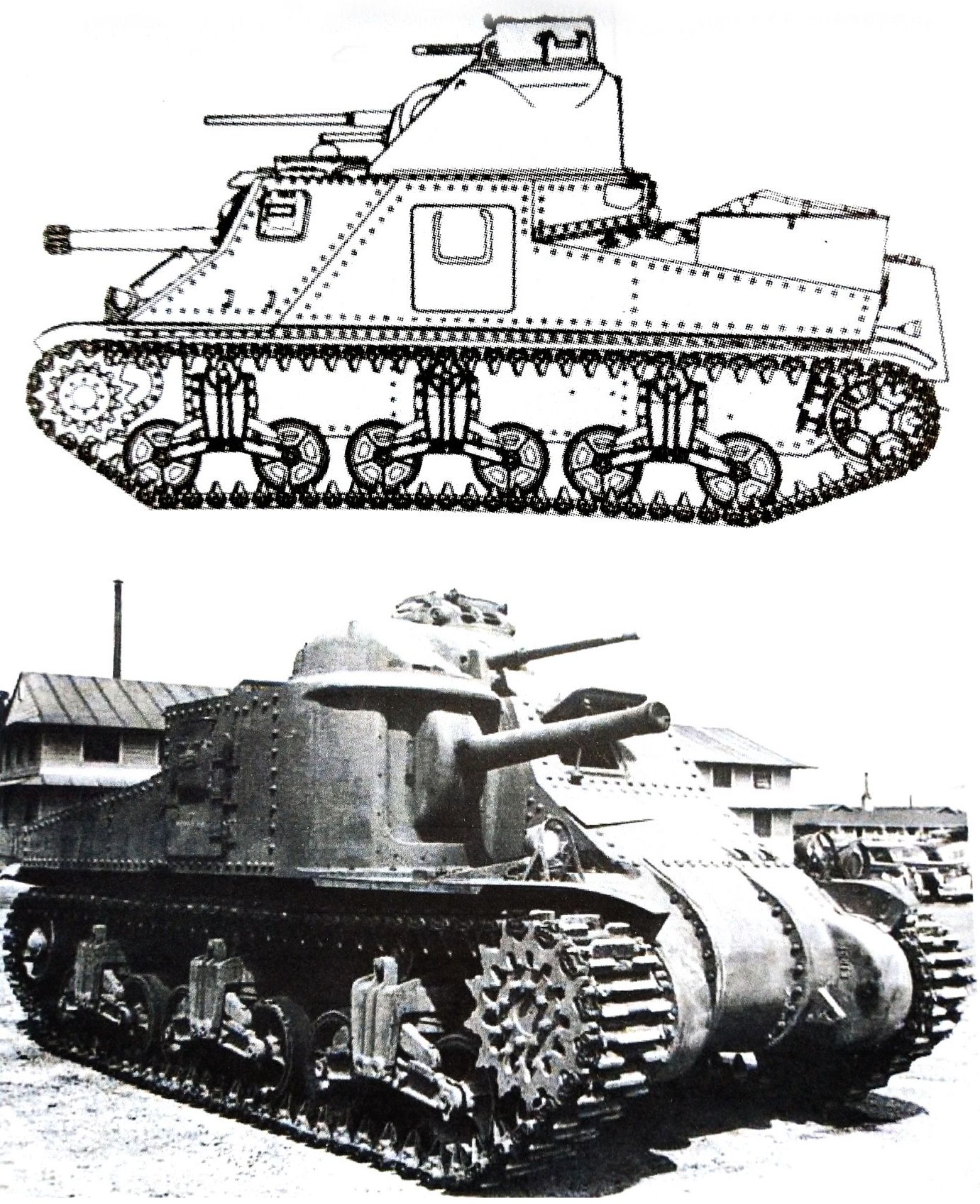 M3A5「格兰特/李」中型坦克