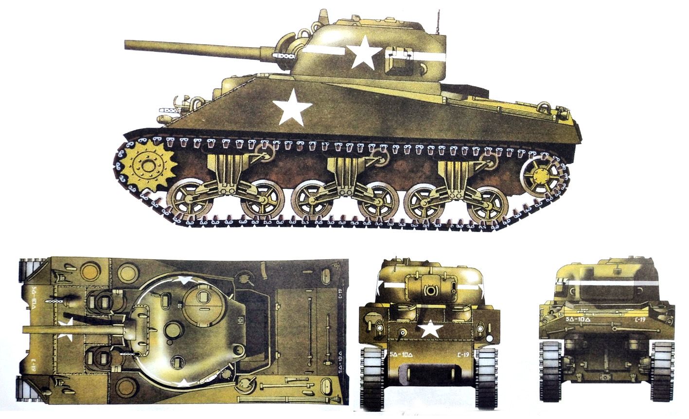 M4「谢尔曼Ⅰ」中型坦克