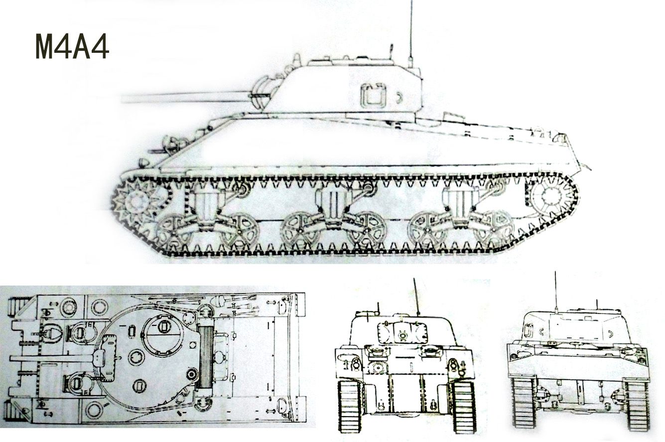 M4A4「谢尔曼Ⅴ」中型坦克