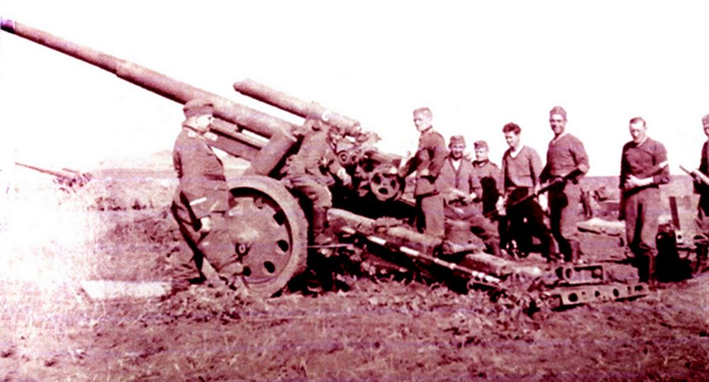 105mm K18型加农炮