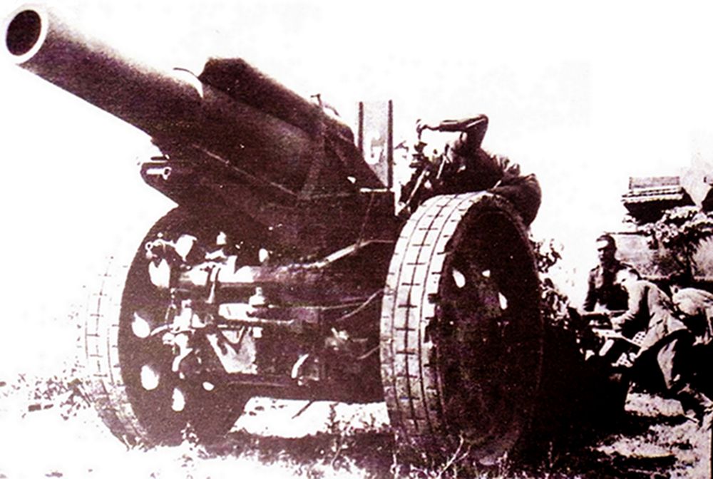 210mm Mörser 18重型臼炮