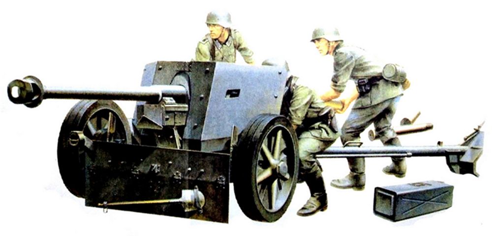 50mm Pak38型反坦克炮