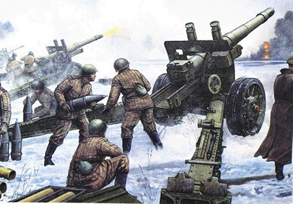 苏军152mm榴弹炮